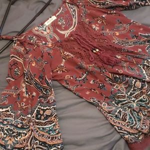 Boho style top